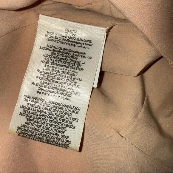 EUC elegant BCBGMAXAZRIA coral top - Picture 8 of 8